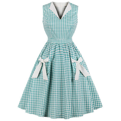 Φόρεμα Rockabilly Gingham