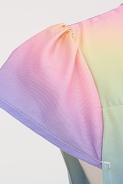 Φόρεμα Με Vintage Ουράνιο Τόξο Της Δεκαετίας Του '50