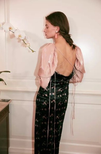 Φόρεμα Με Σκίσιμο 40s