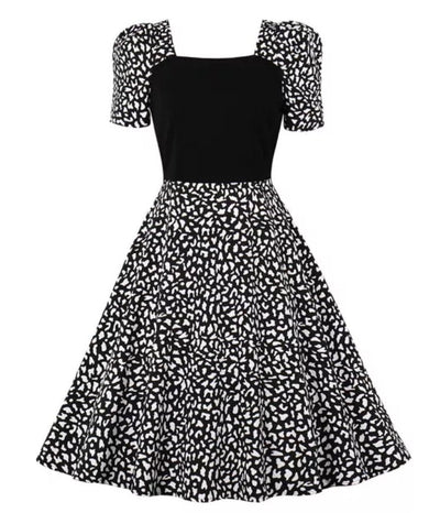 Μαύρο Φόρεμα Vintage 50's Style