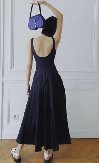 Φόρεμα 40s Style Navy