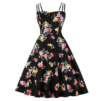 Σύνθεση Vintage Style Dress Plus Size