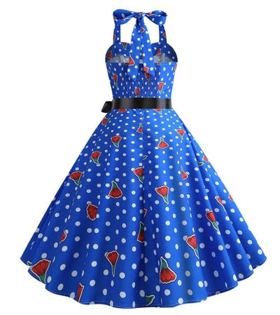 Vintage Φόρεμα 50s Off Shoulder