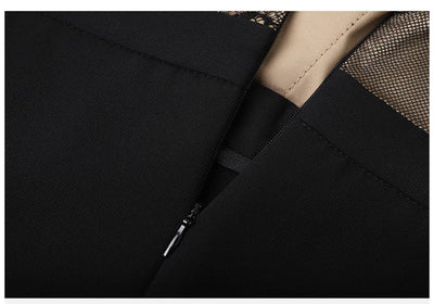 Vintage Σχεδιαστικό Φόρεμα Της Δεκαετίας Του '40 Μαύρο