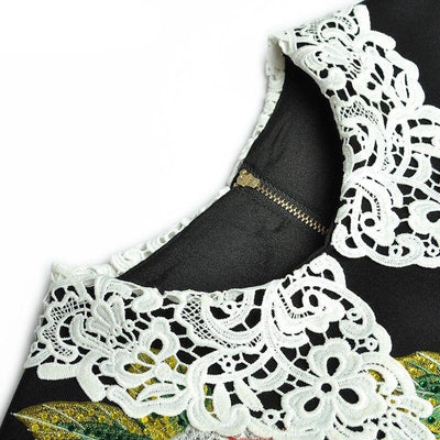Vintage 40s Φόρεμα Big Roses