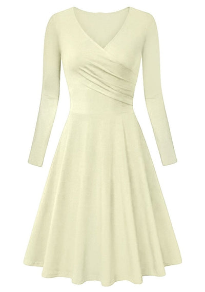 Vintage 60s Plus Size Μπεζ Φόρεμα