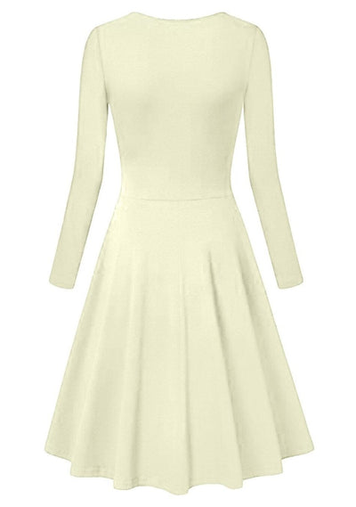 Vintage 60s Plus Size Μπεζ Φόρεμα