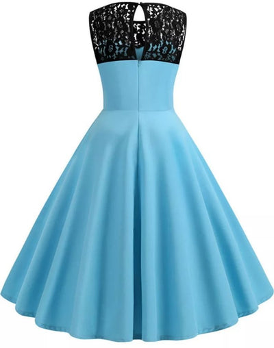 Vintage Παστέλ Φόρεμα Καμαριέρας