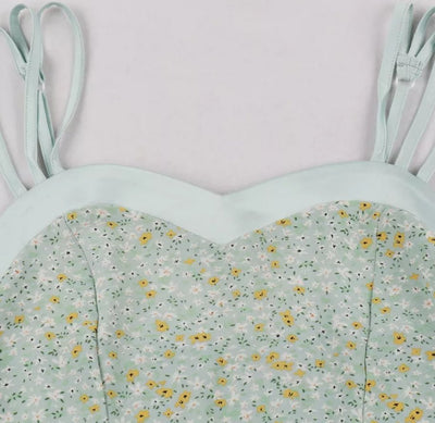 Φόρεμα Vintage Pin Up Flower Print