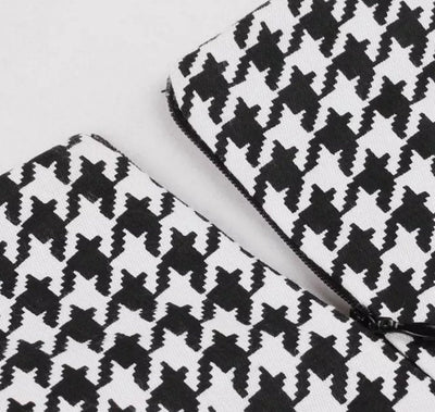 Vintage Ασπρόμαυρο Φόρεμα Gingham