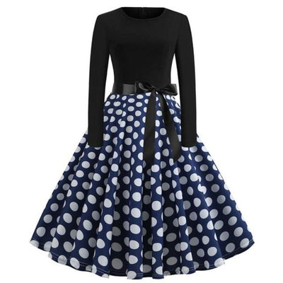 Vintage Μακρυμάνικο Φόρεμα