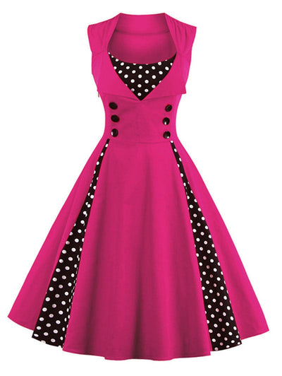 Ρετρό Φόρεμα Rockabilly