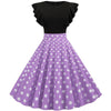 Φόρεμα Rockabilly Με Μανίκια Με Καπάκι