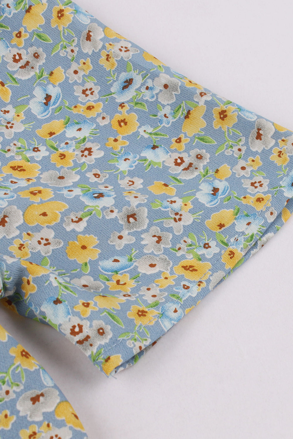 Φόρεμα 50s Με Floral Print Τραπεζοειδές