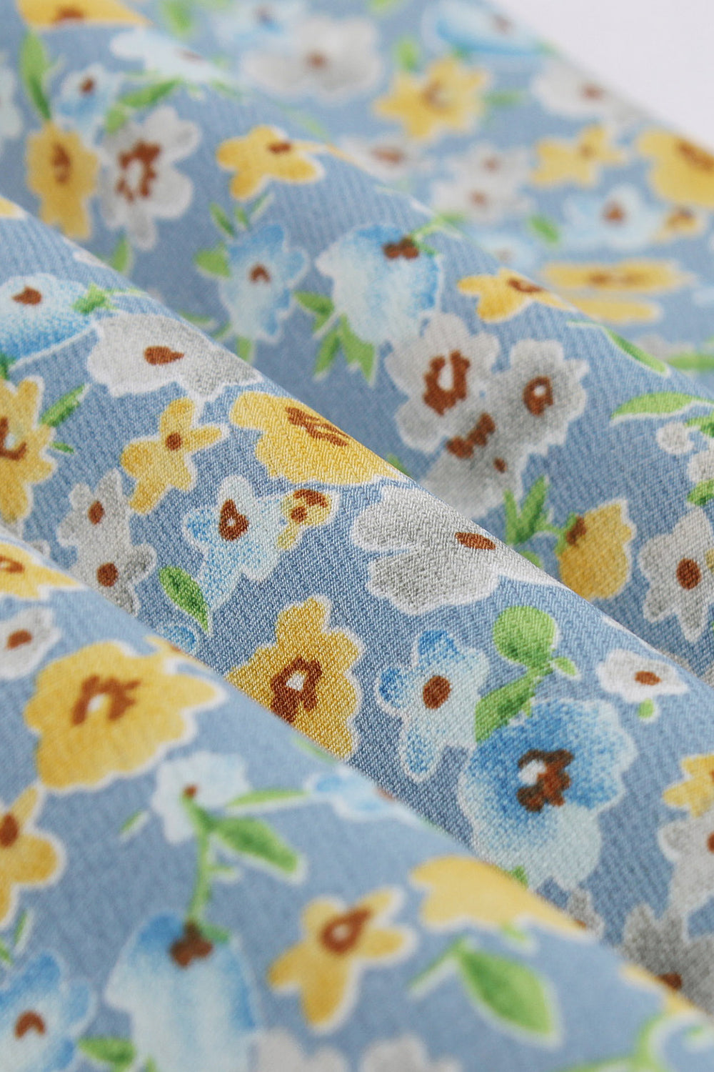 Φόρεμα 50s Με Floral Print Τραπεζοειδές