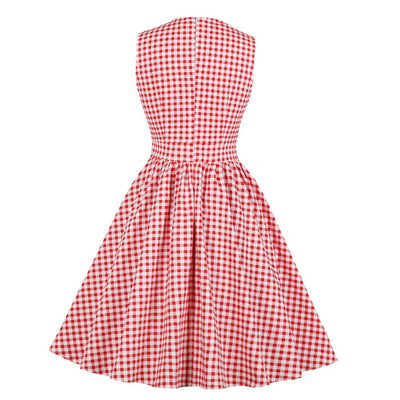 Φόρεμα Rockabilly Gingham