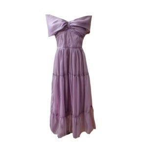 40s Prom Dress Lavender