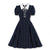 Φόρεμα Paris Navy 50s