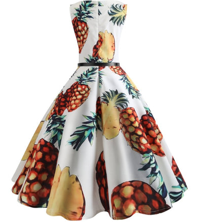 Φόρεμα Pin Up Pineapple 50s