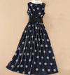 Φόρεμα 40s Chic Navy