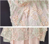 Φόρεμα 40s Lace Vintage Chic Grey