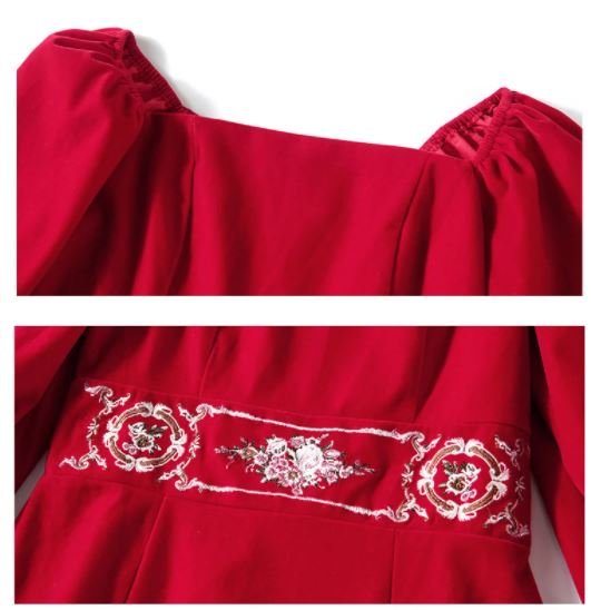 Βελούδινο Φόρεμα Δεκαετίας Του '40