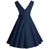 50s Chic Navy Φόρεμα