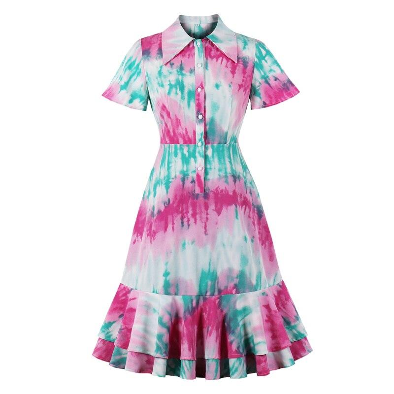 Φόρεμα Vintage Dye 60s