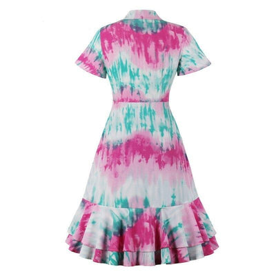 Φόρεμα Vintage Dye 60s