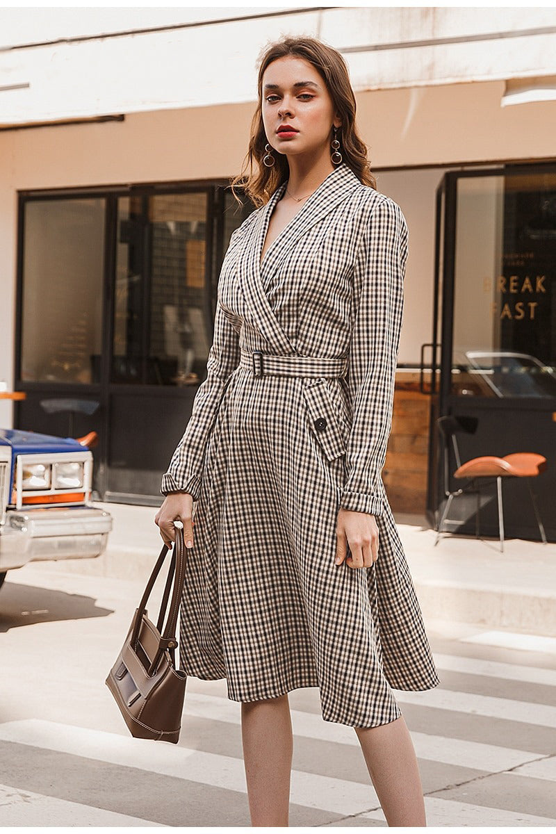 Vintage Blazer Φόρεμα