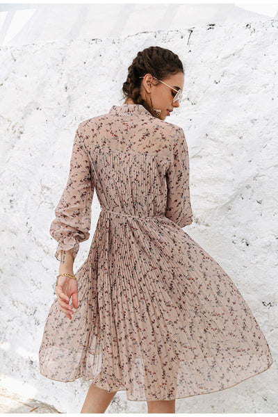 Vintage Floral Τελετουργικό Φόρεμα