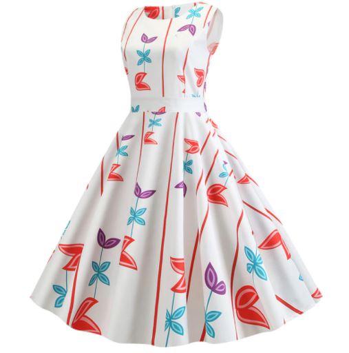 Απλό Φόρεμα Δεκαετίας 50