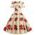 Φόρεμα Vintage Yellow Flowers Flared