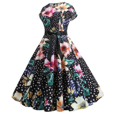 Φόρεμα 50s Pin-Up