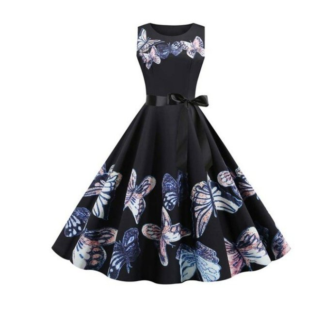 Vintage Μωβ Φουσκωτό Φόρεμα