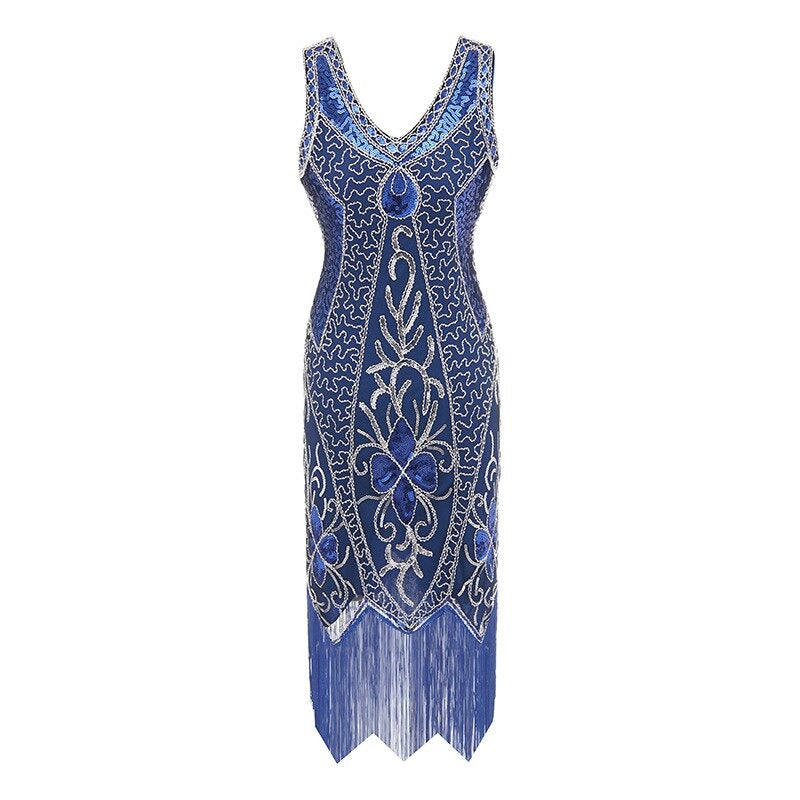 Φόρεμα Gatsby - Charleston Blue
