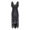 Φόρεμα Gatsby - Charleston Black Silver