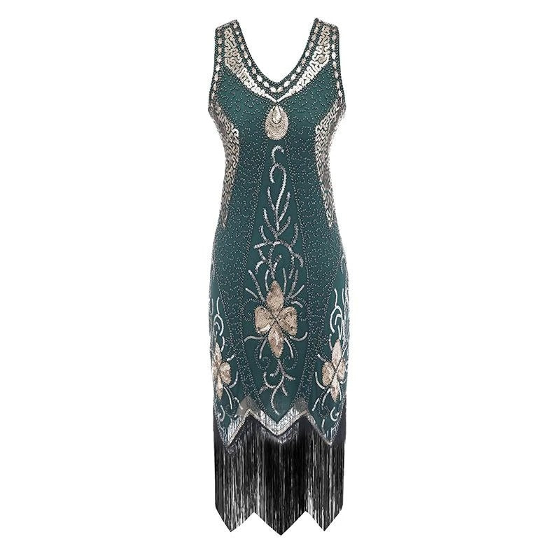 Φόρεμα Gatsby - Charleston Green