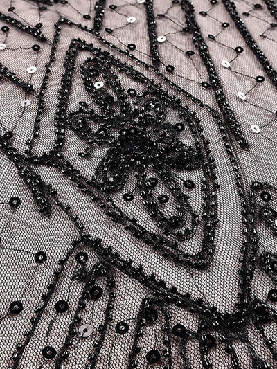 Ροζ Haute Couture Μακρύ Φόρεμα Gatsby