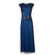 Κομψό Navy Long Gatsby Φόρεμα