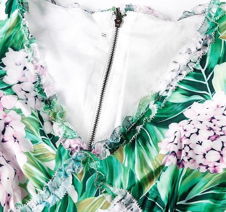 Φόρεμα Vintage Print