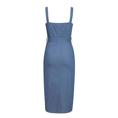 Vintage Jean Φόρεμα