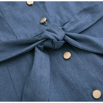 Vintage Jean Φόρεμα