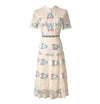 Μακρύ Φόρεμα Με Ruffle Vintage Σαμπάνια