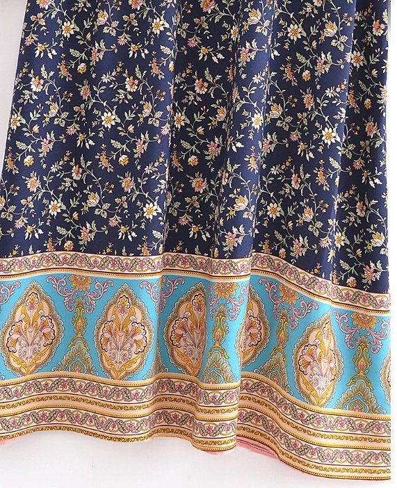 Vintage 70s Μακρύ Φόρεμα