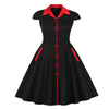 Φόρεμα Pin Up 50s Plus Size