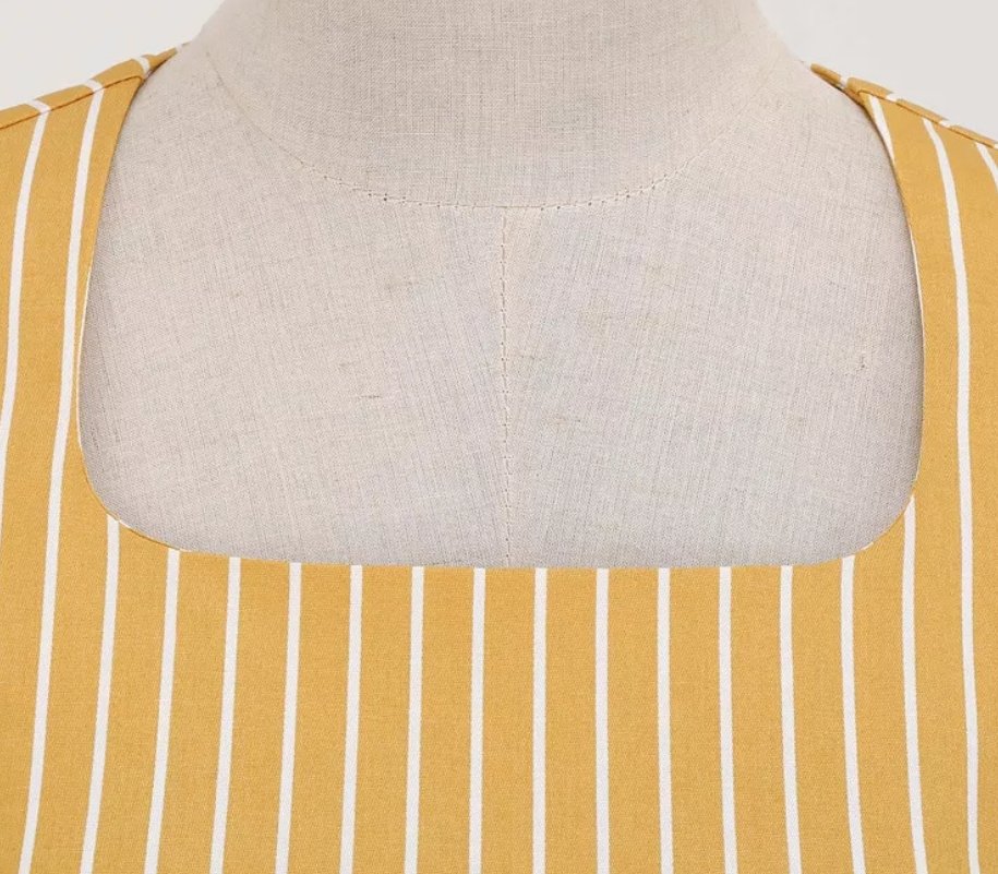 Κίτρινο Ρετρό Φόρεμα Δεκαετίας Του '50