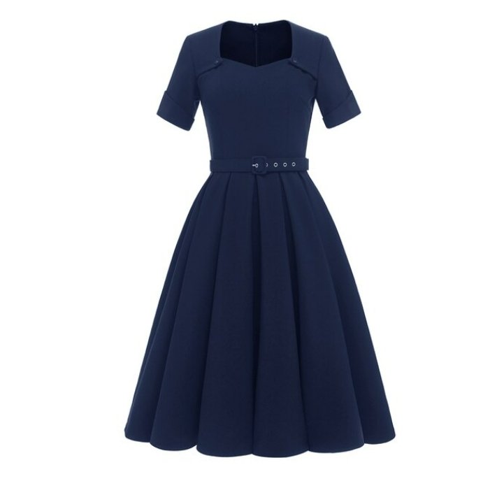Φόρεμα Vintage Navy Style Της Δεκαετίας Του '50