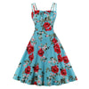 Τριαντάφυλλα Φόρεμα Vintage Style Plus Size