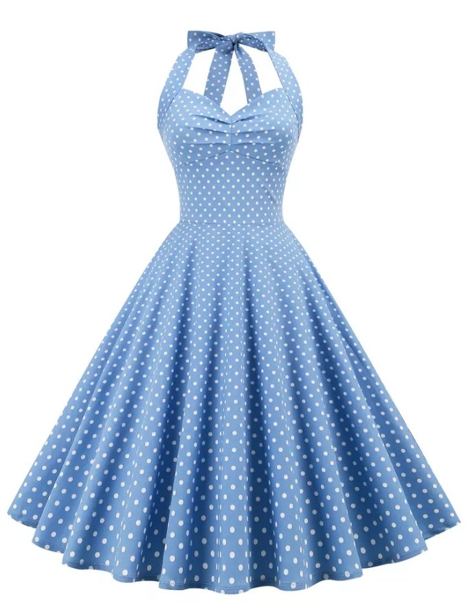 Φόρεμα 50s Marked Waist